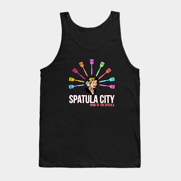 Spatula City Tank Top by AngryMongoAff